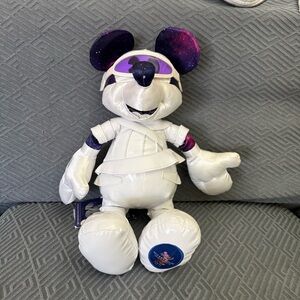 NWT Disney Mickey Mouse January Plush the Main Attraction Space Mountain 1/12.